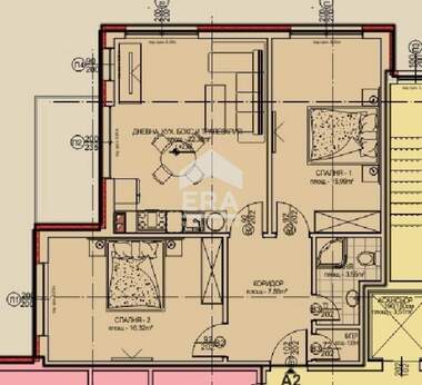 For sale - Apartment in Mladejki halm,  Haskovo