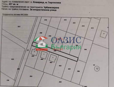 For sale - For Construction in Kosharitsa,  Burgas