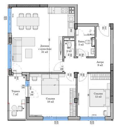 Vânzare - Apartament în Ostromila,  Plovdiv