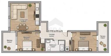 Verkauf - Wohnung in Kolhozen pazar,  Warna