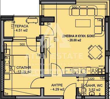 Verkauf - Wohnung in Üjen,  Plowdiw