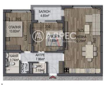 Verkauf - Wohnung in Owtscha Kupel,  Sovia