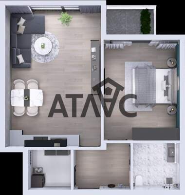 Satış - Apartman olarak Iujen,  Plovdiv