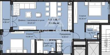 Vânzare - Apartament în Hristo Smirnenski,  Plovdiv
