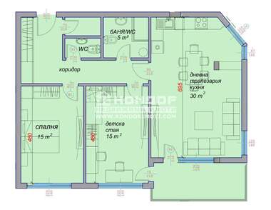 Vânzare - Apartament în Kiuceuk Parij,  Plovdiv