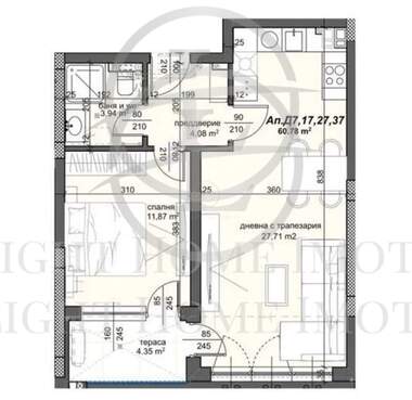 For sale - Apartment in Trakia,  Plovdiv