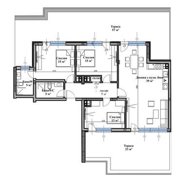 Satış - Apartman olarak Vastaniçeski,  Plovdiv