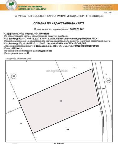 Продажба - Парцел за строителство в Индустриална зона-Север,  Пловдив