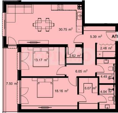 Vânzare - Apartament în Vinița,  Varna