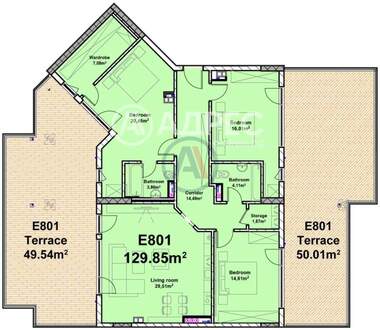 For sale - Apartment in Poligona,  Sofia