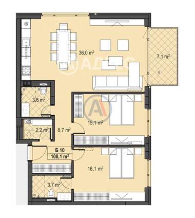 Продажа - Квартира в Бояна,  София