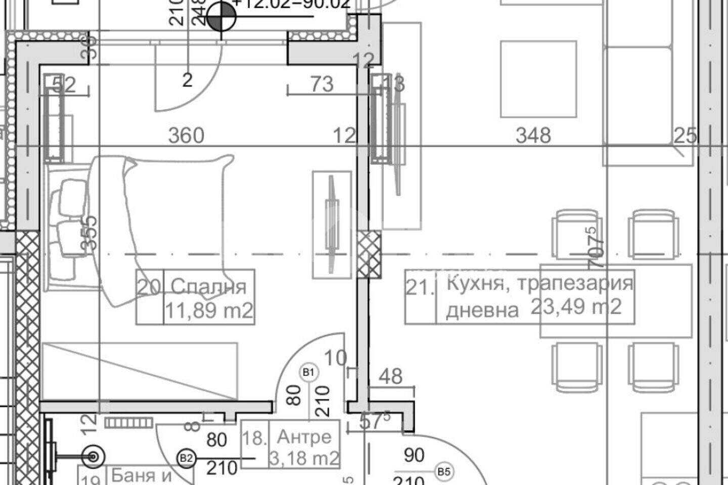 Δίδωμο Διαμέρισμα σε Μαναστιρσκι ριδ, Βαρνα – φωτογραφία 3