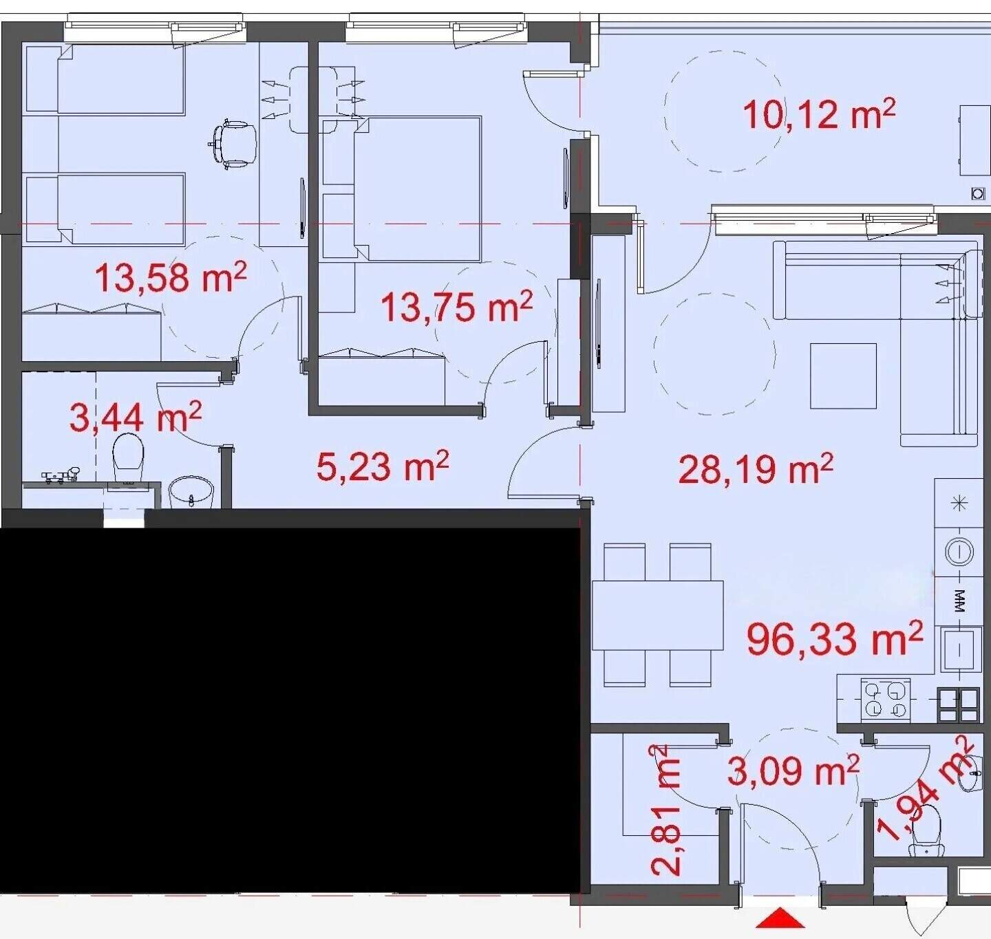Dreizimmer Wohnung in Slaweykow, Burgas – Foto 4