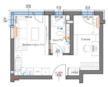 Verkauf - Wohnung in Mladejki halm,  Plowdiw