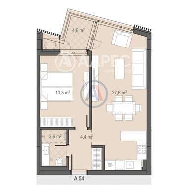 For sale - Apartment in Borovo,  Sofia