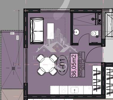 Satış - Apartman olarak Velingrad,  Pazarcik