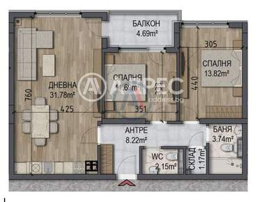 Продажба - Апартамент в Овча Купел,  София
