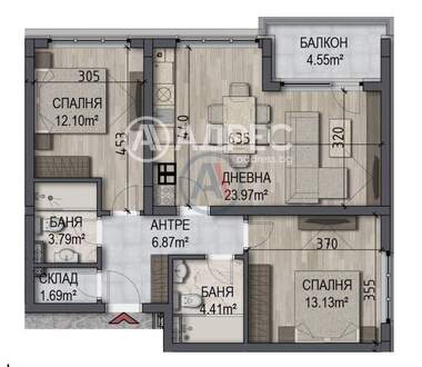 Verkauf - Wohnung in Owtscha Kupel,  Sovia