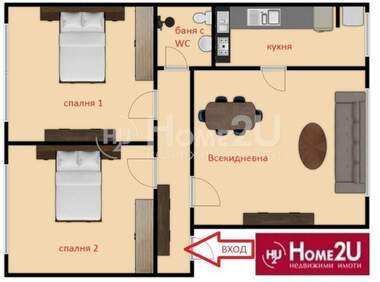 Satış - Apartman olarak Pomorie,  Burgas