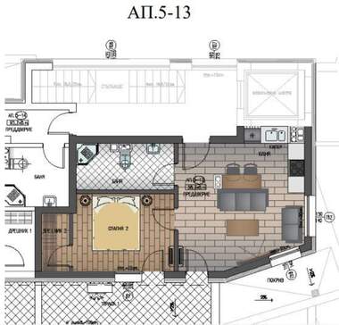 For sale - Apartment in Vtori korpus,  Shumen