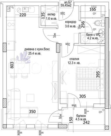 Verkauf - Wohnung in Kaysiewa gradina,  Warna