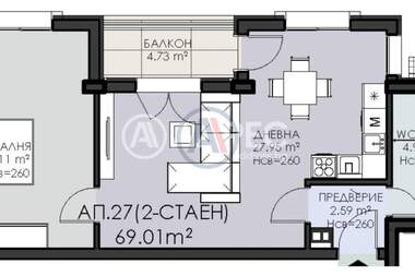 Продажа - Квартира в Овча Купел 1,  София
