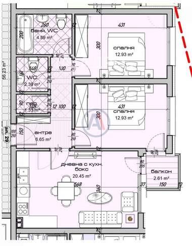 For sale - Apartment in Izgrev,  Varna
