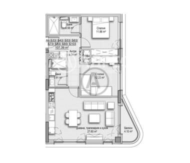 Verkauf - Wohnung in Witoscha,  Sovia