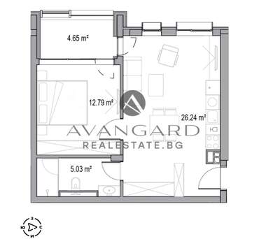 Verkauf - Wohnung in Hristo Smirnenski,  Plowdiw