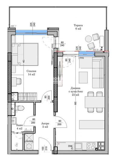 Vânzare - Apartament în Ostromila,  Plovdiv