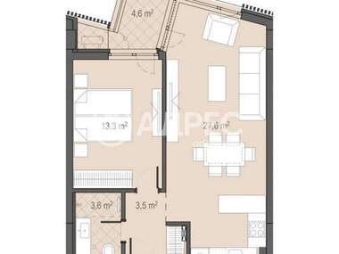 For sale - Apartment in Borovo,  Sofia