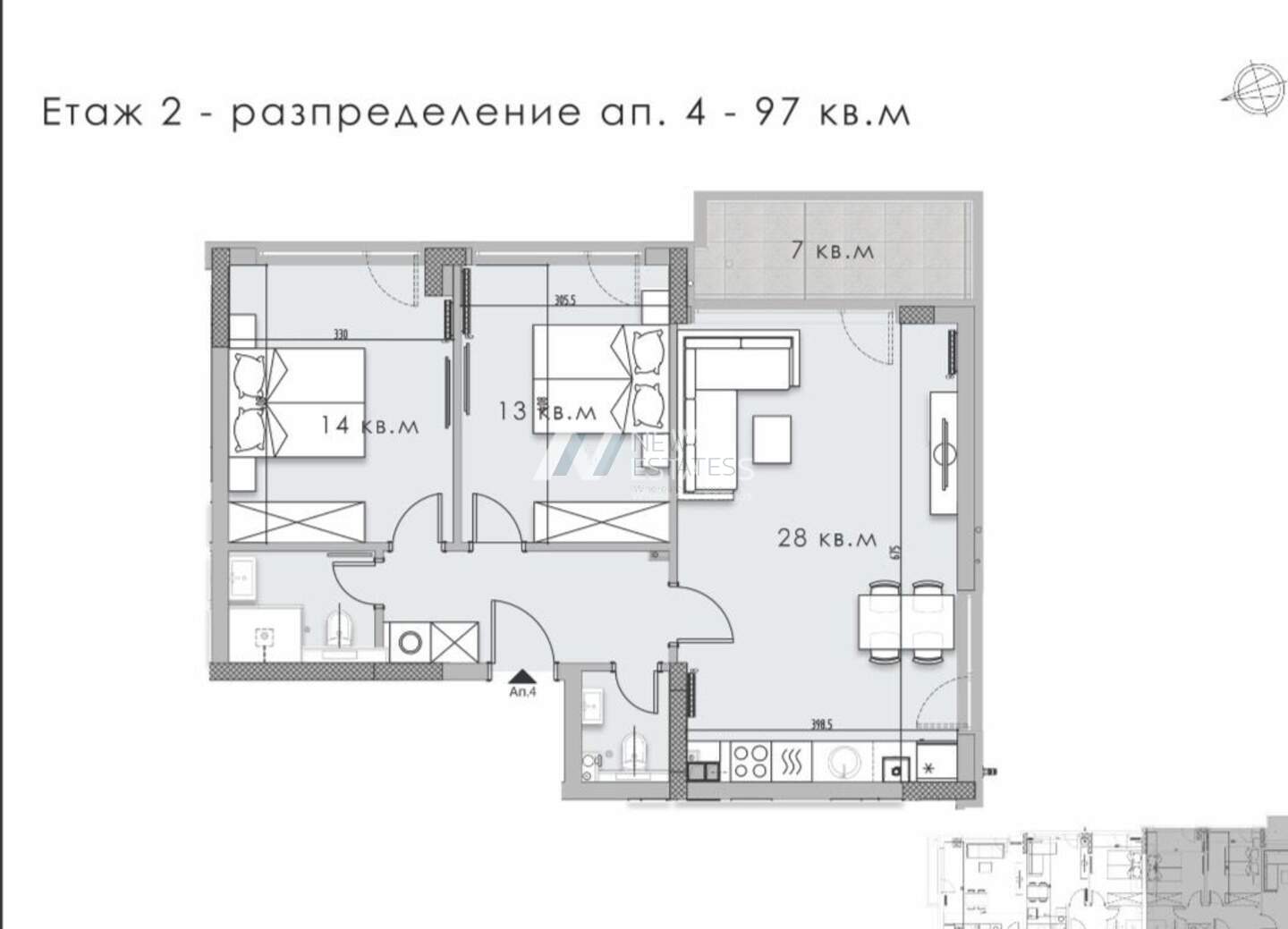 Üç odalı Apartman olarak Krastova vada, Sofia – fotoğraf 7