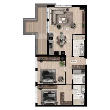 For sale - Apartment in Poligona,  Sofia