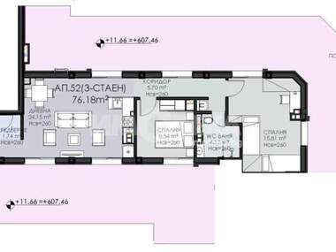 Verkauf - Wohnung in Owtscha Kupel,  Sovia