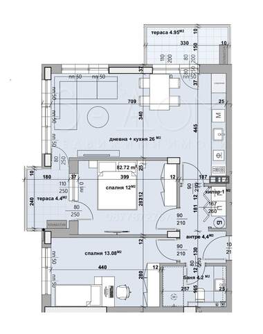 For sale - Apartment in Kazanski,  Stara Zagora