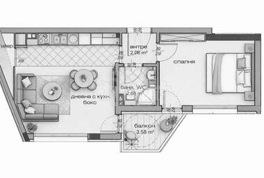 Satış - Apartman olarak Vladislavovo,  Varna