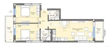 For sale - Apartment in Raion Zapaden,  Plovdiv