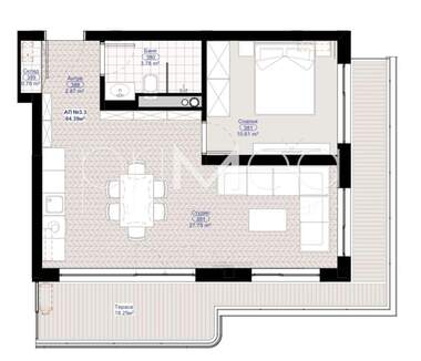 Verkauf - Wohnung in Tschernomorez,  Burgas