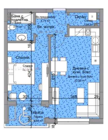 Satış - Apartman olarak Ostromila,  Plovdiv