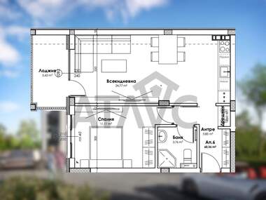 Satış - Apartman olarak Proslav,  Plovdiv