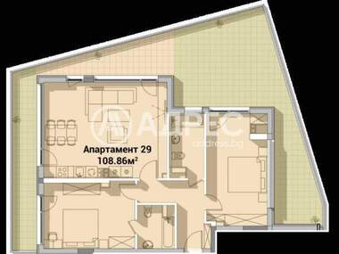 For sale - Apartment in Poligona,  Sofia