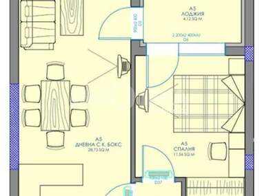 Satış - Apartman olarak Obelia 2,  Sofia