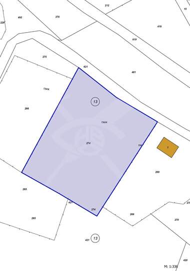 For sale - For Construction in Hrabrino,  Plovdiv