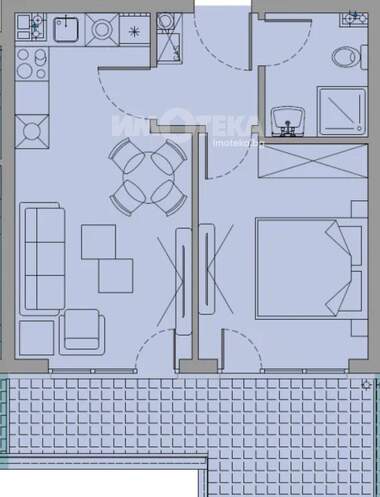 Satış - Apartman olarak Malinova Dolina,  Sofia