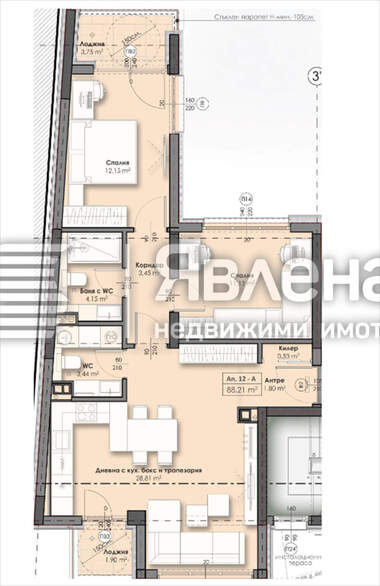Πώληση - Διαμέρισμα σε Връбница-2,  София