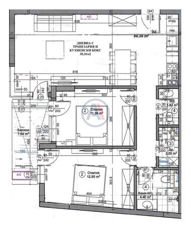 Vânzare - Apartament în Liulin-2,  Sofia