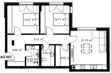 Verkauf - Wohnung in Winiza,  Warna