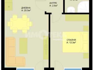 Verkauf - Wohnung in Pobeda,  Warna