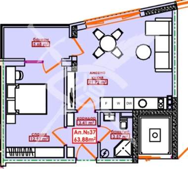 Vânzare - Apartament în Meden Rudnik,  Burgas