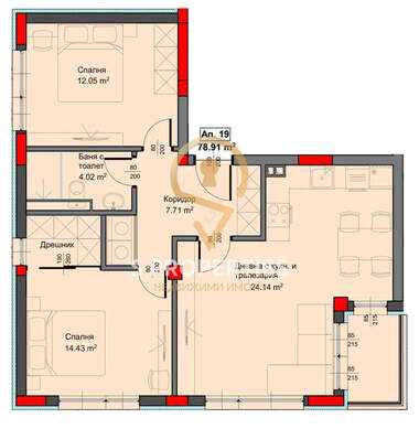 Verkauf - Wohnung in Asparuhowo,  Warna